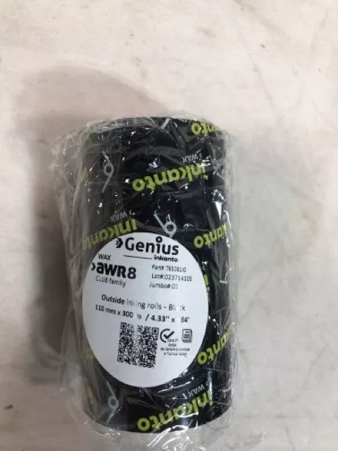 Mực in mã vạch ARMOR AWR8 Wax 110mm x 300m - Ảnh 4