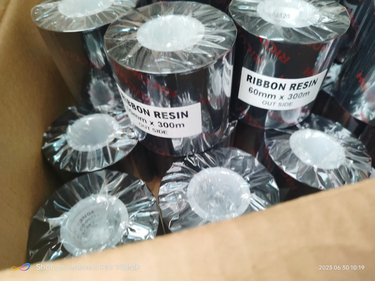 Mực in Ricoh lõi nhựa - Resin 110x300 - Ảnh 4