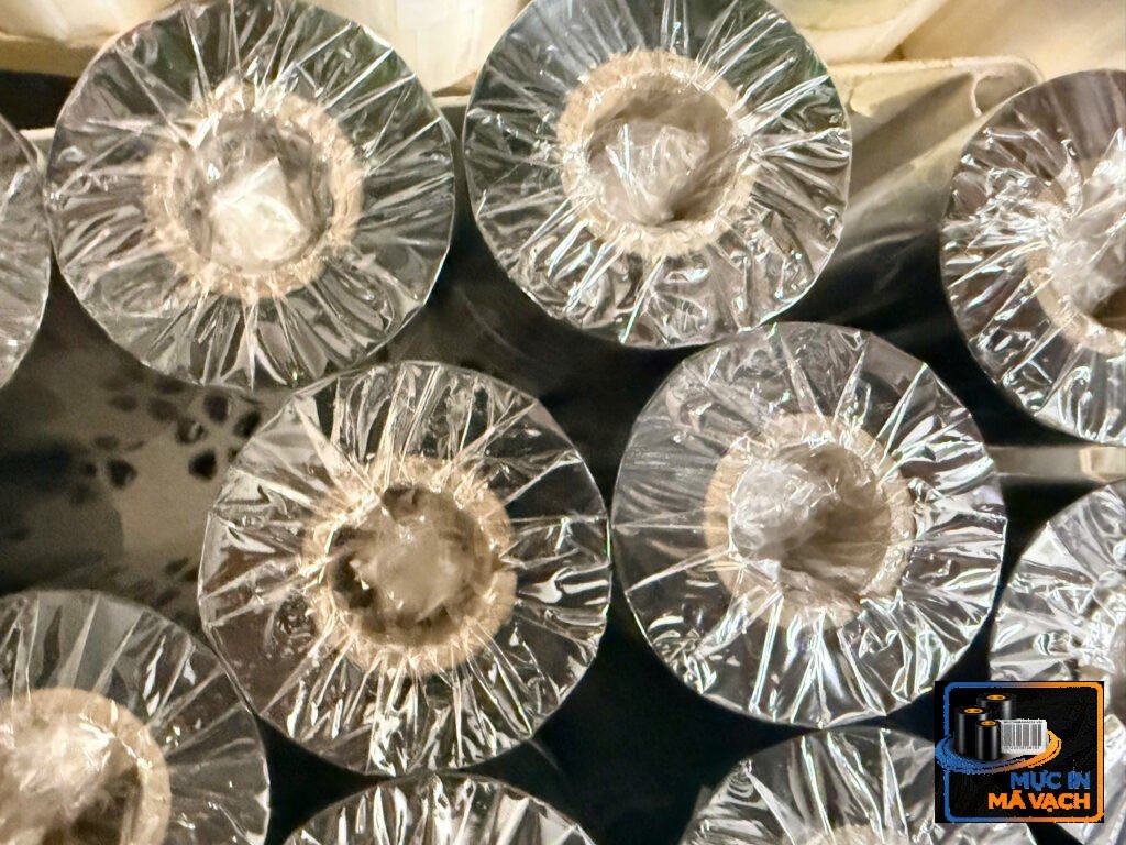 Mực In Mã Vạch Resin Chống Trầy Xước | Chuyên Dùng Tem Xi Bạc, PVC -