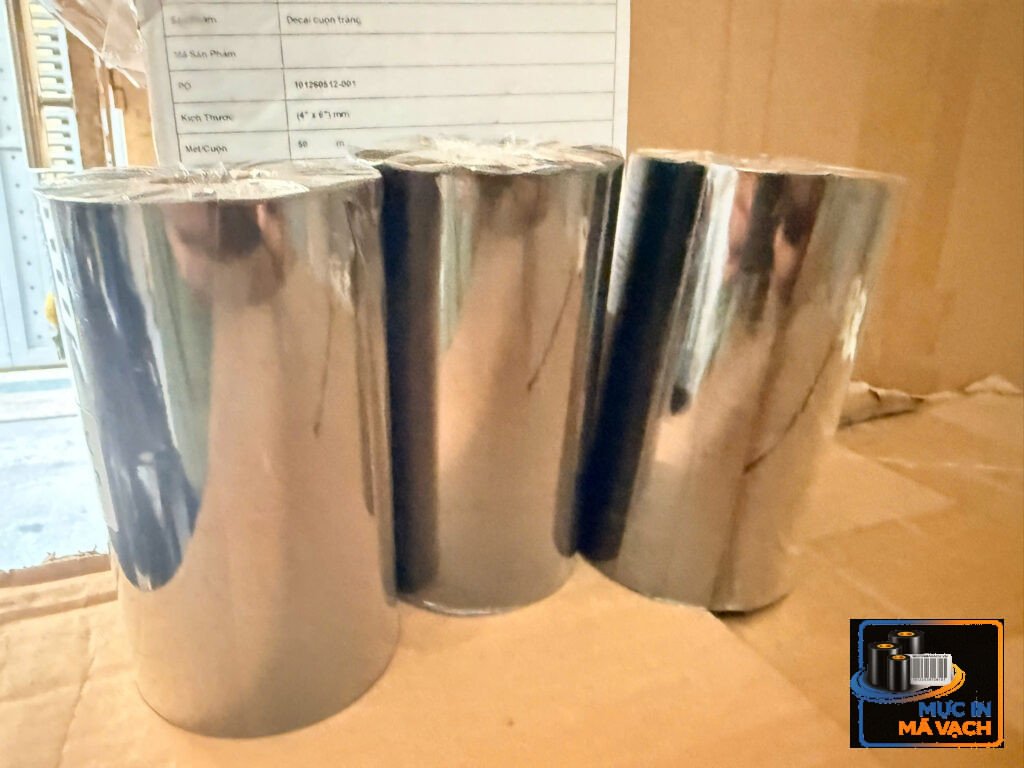 Mực In Resin Là Gì? Giải Pháp In Tem Nhãn Vượt Trội Cho Môi Trường Khắc Nghiệt - mực in mã vạch chống nước