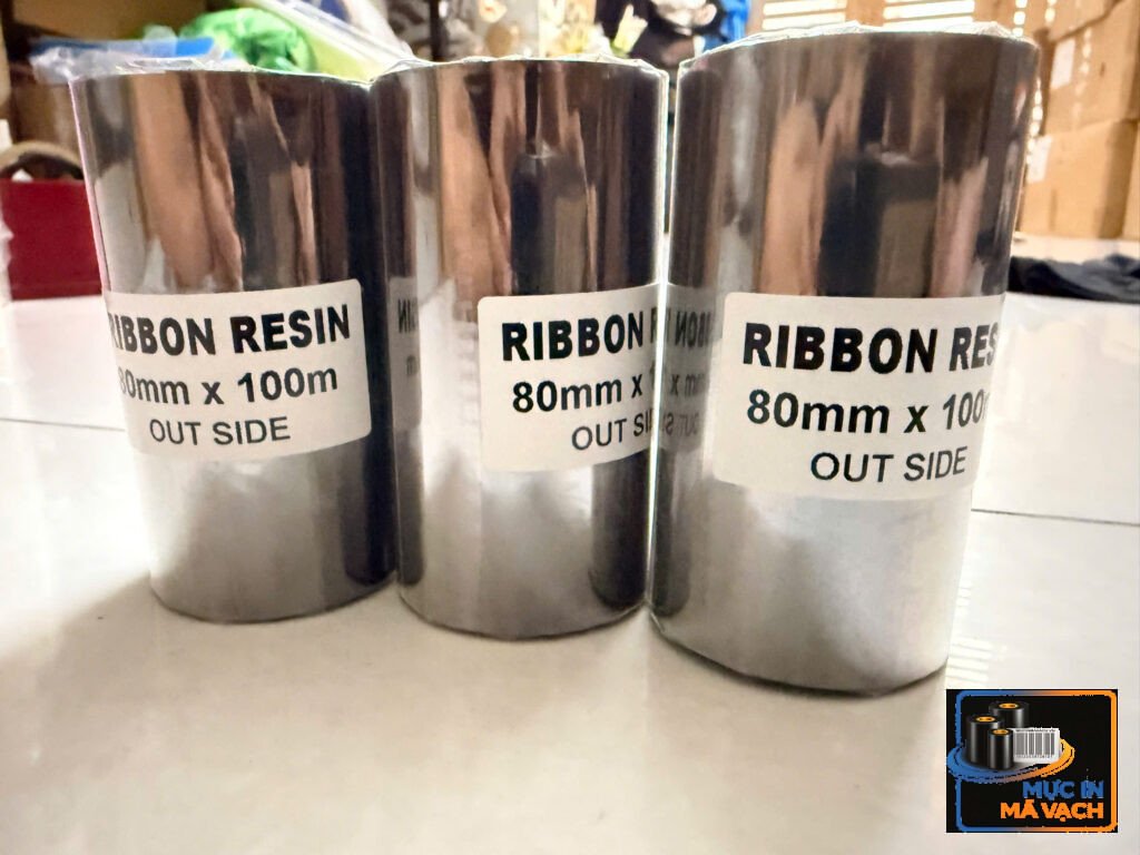 So Sánh Mực In Resin Và Wax/Resin: Doanh Nghiệp Nên Chọn Loại Nào? - mực in mã vạch wax resin, ruy băng wax resin, ribbon wax resin