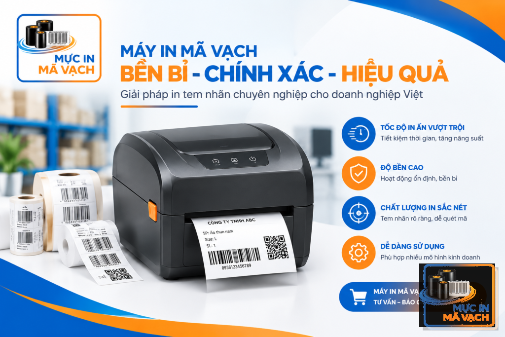 Bắt Bệnh Và Khắc Phục Các Lỗi Thường Gặp Trên Máy In Mã Vạch Nhanh Chóng -