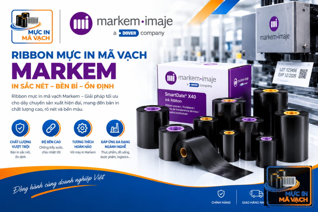 So Sánh Mực In Markem Wax Resin Và Resin – Nên Chọn Loại Nào? -