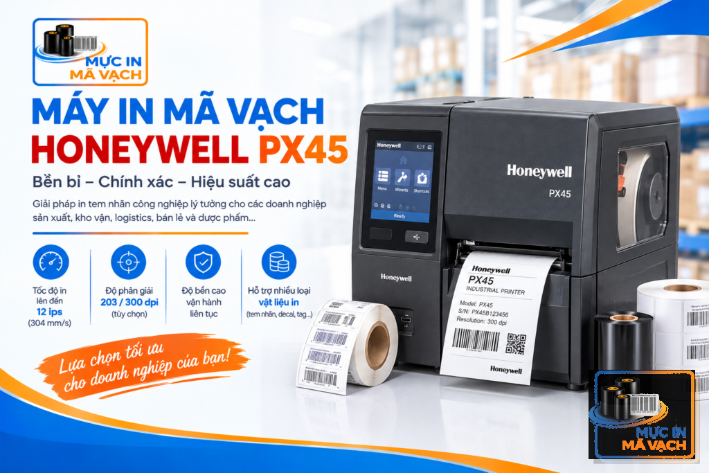 Hướng Dẫn Tối Ưu Hiệu Suất Máy In Mã Vạch & Cách Kết Hợp Vật Tư Chuẩn Xác -